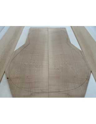 European Flamed Maple Set C12 | Classical / OM Guitar