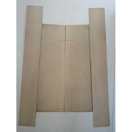 European Flamed Maple Set C14 | Classical / OM Guitar