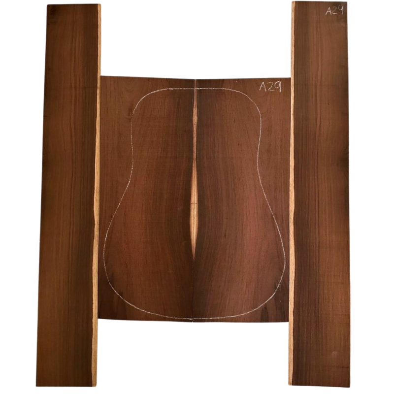 Brazilian Rosewood Set A29| Back and Sides |  Acoustic Guitar