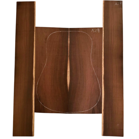 Brazilian Rosewood Set A29| Back and Sides |  Acoustic Guitar