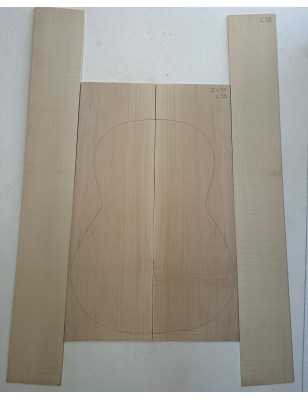 European Flamed Maple Set C15 | Classical / OM Guitar