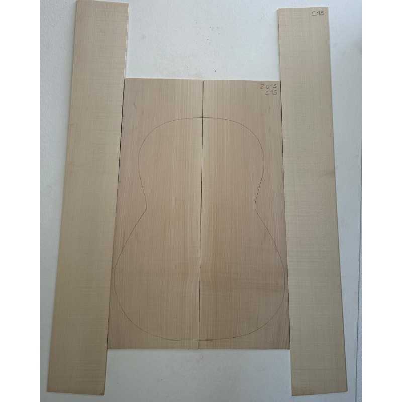 European Flamed Maple Set C15 | Classical / OM Guitar European Flamed Maple Set C15 | Classical / OM Guitar