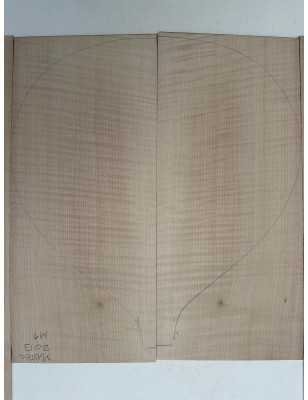 European Flamed Maple Set M1 | Mandolin / Baritone Ukulele