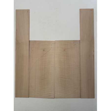 European Flamed Maple Set M1 | Mandolin / Baritone Ukulele