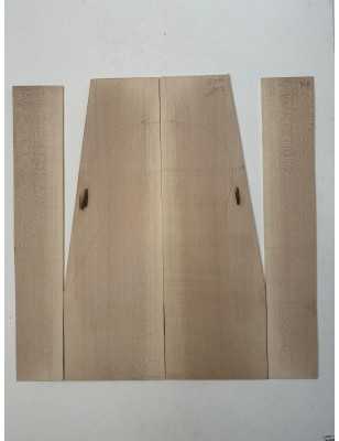 European Flamed Maple Set M2 | Mandolin / Baritone Ukulele