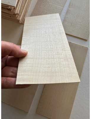 European Flamed Maple Headplate | Acoustic/Classical Guitar