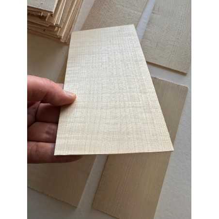 European Flamed Maple Headplate | Acoustic/Classical Guitar