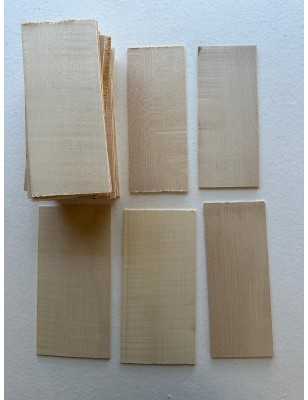 European Flamed Maple Headplate | Acoustic/Classical Guitar