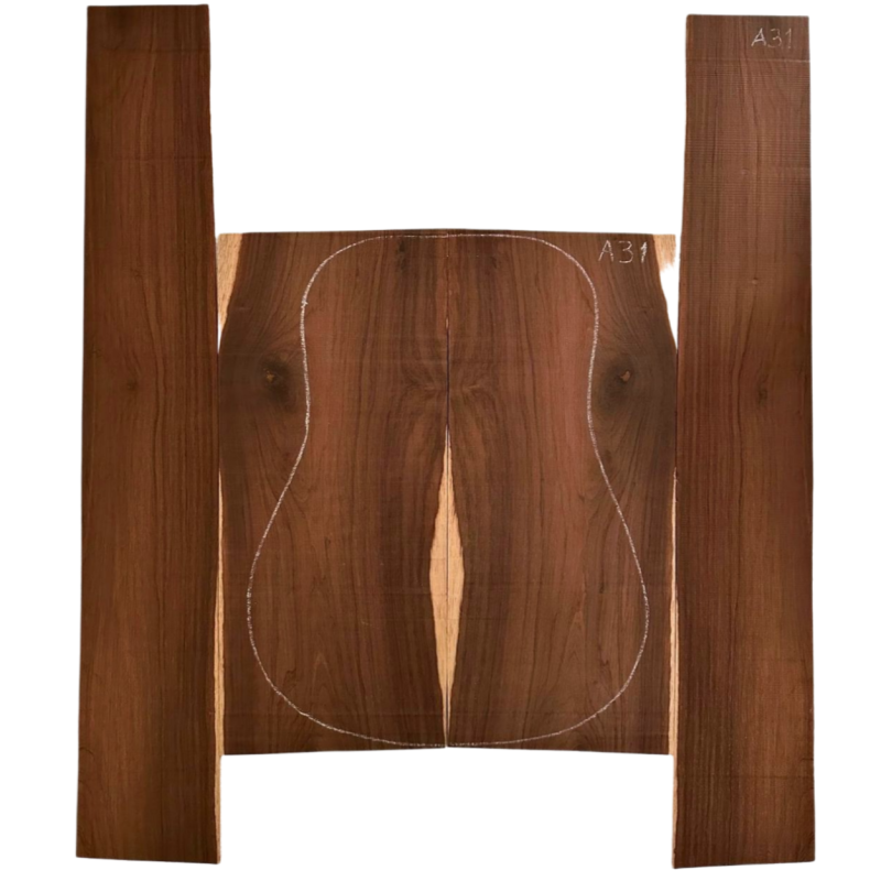 Brazilian Rosewood Set A31| Back and Sides |  Acoustic Guitar