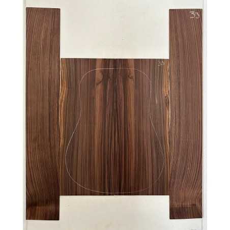 Indian Rosewood Back and Sides 33 | Acoustic Guitar Jumbo Set