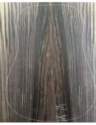 Indian Rosewood Back and Sides 34 | Acoustic Guitar Jumbo Set