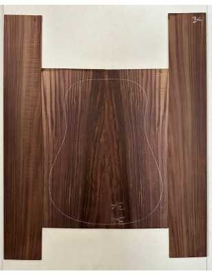 Indian Rosewood Back and Sides 34 | Acoustic Guitar Jumbo Set