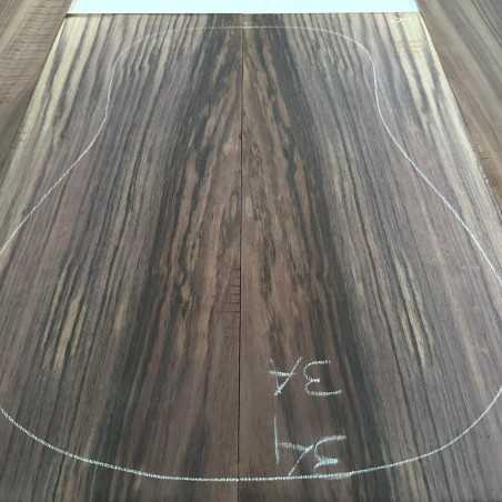 Indian Rosewood Back and Sides 34 | Acoustic Guitar Jumbo Set