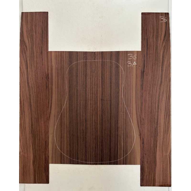 Indian Rosewood Back and Sides 36 | Acoustic Guitar Jumbo Set