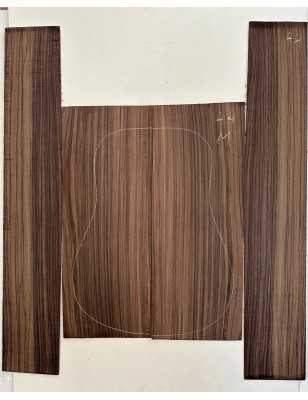 Indian Rosewood Back and Sides 44 | Acoustic Guitar Jumbo Set