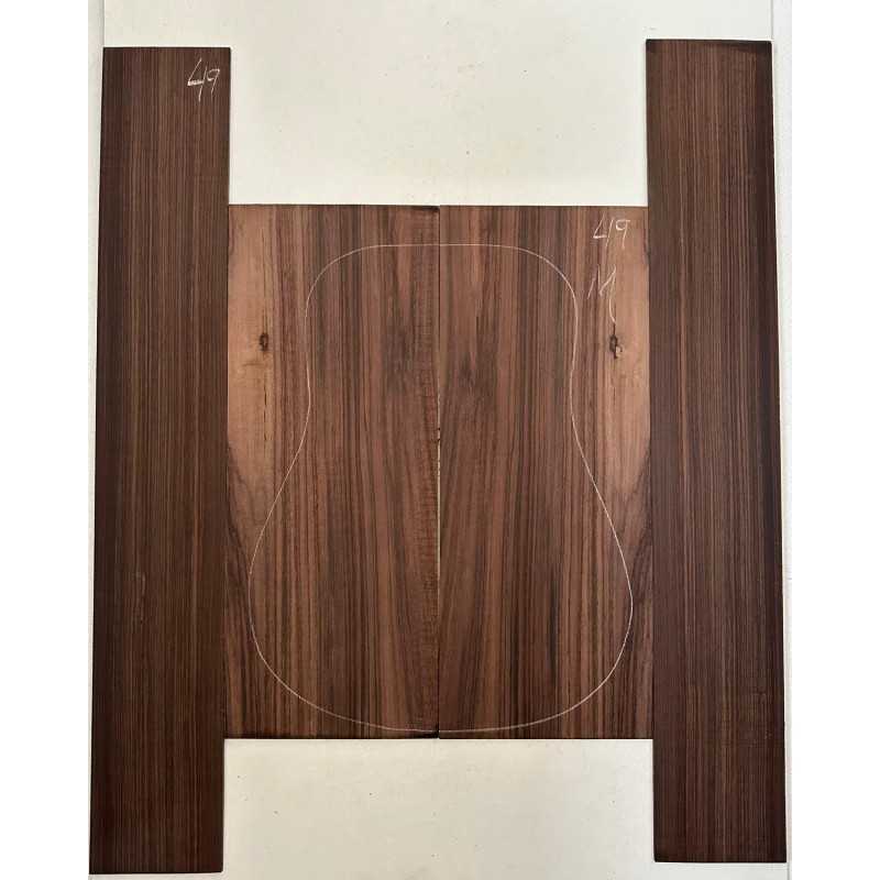Indian Rosewood Back and Sides 49 | Acoustic Guitar Jumbo Set