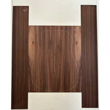 Indian Rosewood Back and Sides 49 | Acoustic Guitar Jumbo Set