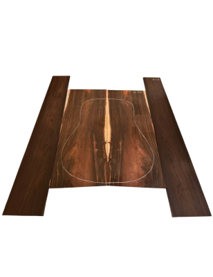 Brazilian Rosewood Set A32| Back and Sides | Acoustic Guitar