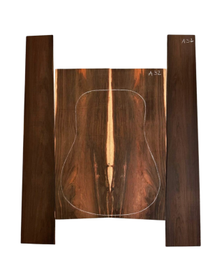 Brazilian Rosewood Set A32| Back and Sides | Acoustic Guitar