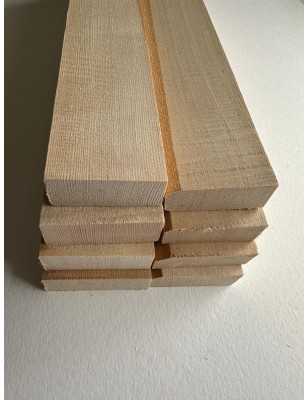 10 Years Old European Spruce Bracewood  (500/600x70/85x27/30mm)