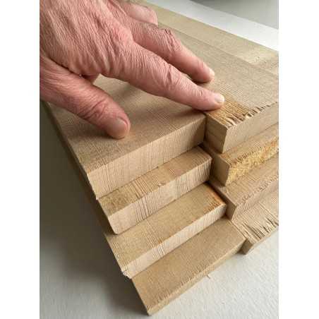 10 Years Old European Spruce Bracewood  (500/600x90/100x27/30mm)