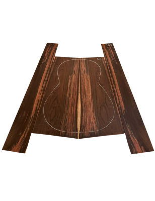 Brazilian Rosewood Set C1| Back and Sides |  Classical Guitar