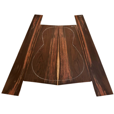 Brazilian Rosewood Set C1| Back and Sides |  Classical Guitar