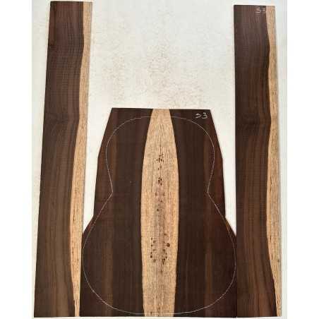 Brazilian Rosewood Set S3 | Back and Sides |Classical Guitar