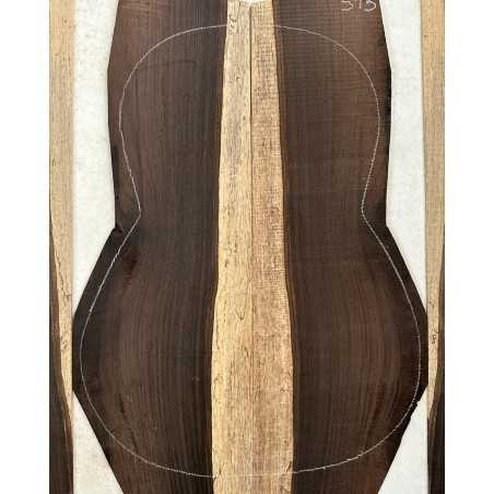 Brazilian Rosewood Set S15 | Back and Sides |Classical Guitar