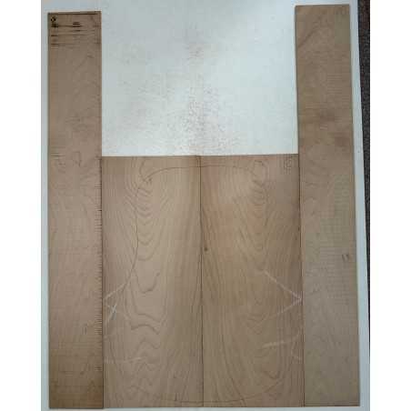 Hard Maple Set 6 | Classical / OM Guitar