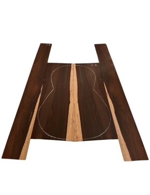 Brazilian Rosewood Set C8| Back and Sides |Classical Guitar