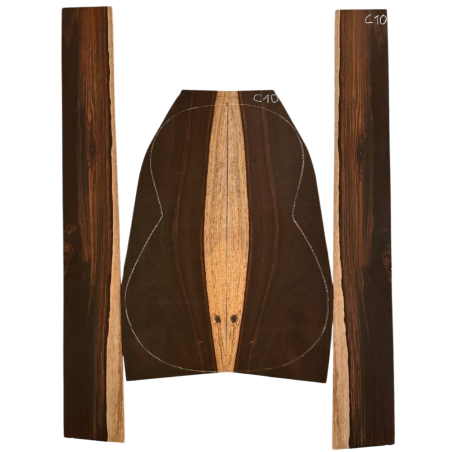 Brazilian Rosewood Set C10| Back and Sides |Classical Guitar