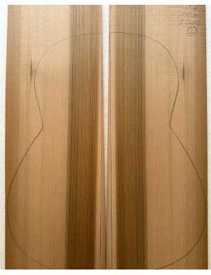 Western Red Cedar Acoustic Guitar Top 2 | 2 Colors | 1960s