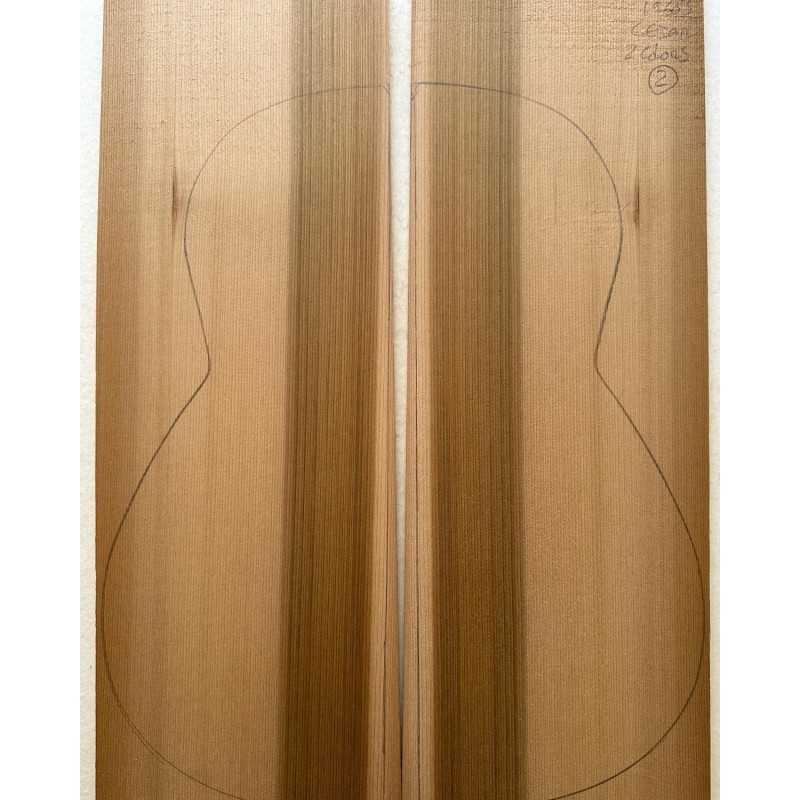 Western Red Cedar Acoustic Guitar Top 2 | 2 Colors | 1960s