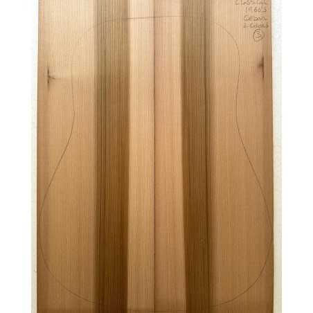 Western Red Cedar Acoustic Guitar Top 3 | 2 Colors | 1960s