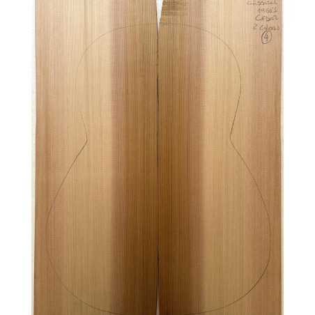 Western Red Cedar Acoustic Guitar Top 4 | 2 Colors | 1960s