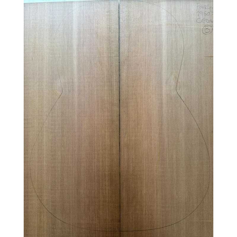 Western Red Cedar Parlor Guitar Top 3 | 1960s Western Red Cedar Parlor Guitar Top 3 | 1960s