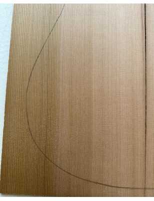 Western Red Cedar Acoustic Guitar Top 18 | 1960s