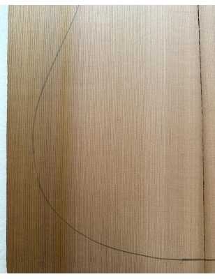 Western Red Cedar Acoustic Guitar Top 19 | 1960s