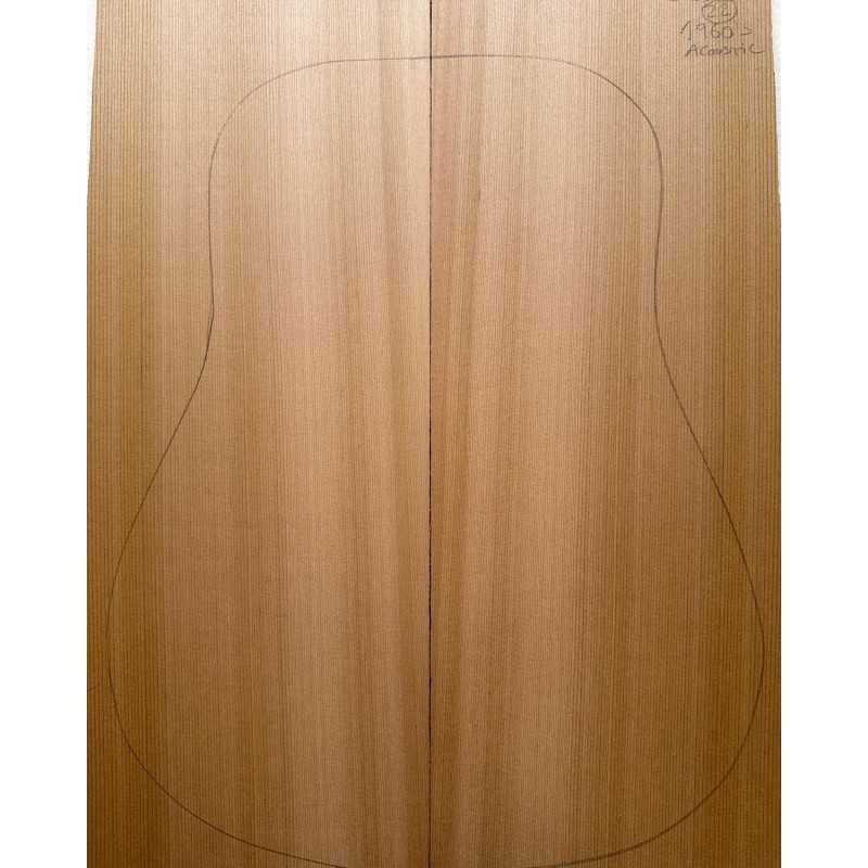 Western Red Cedar Acoustic Guitar Top 22 | 1960s