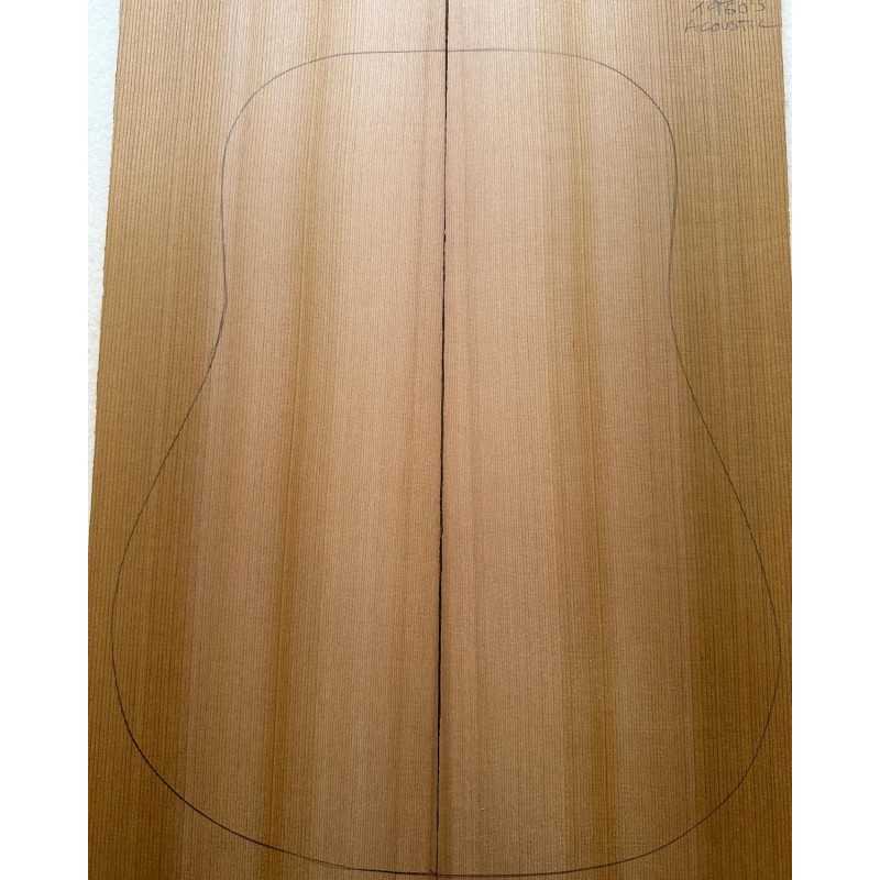 Western Red Cedar Acoustic Guitar Top 24 | 1960s