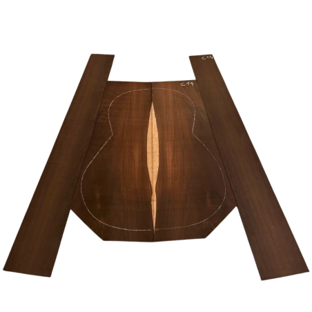Brazilian Rosewood Set C14| Back and Sides |Classical Guitar