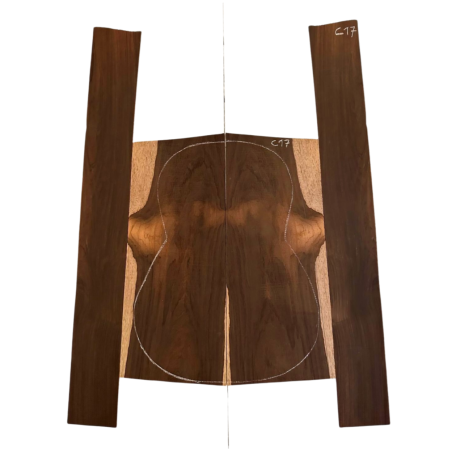 Brazilian Rosewood Set C17| Back and Sides |Classical Guitar