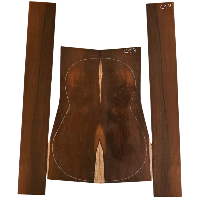 Brazilian Rosewood Set C19| Back and Sides |Classical Guitar