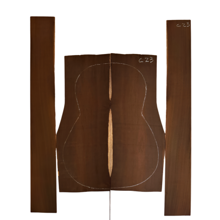 Brazilian Rosewood Set C23| Back and Sides |Classical Guitar