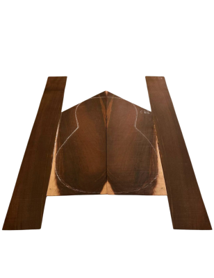 Brazilian Rosewood Set C28| Back and Sides |Classical Guitar