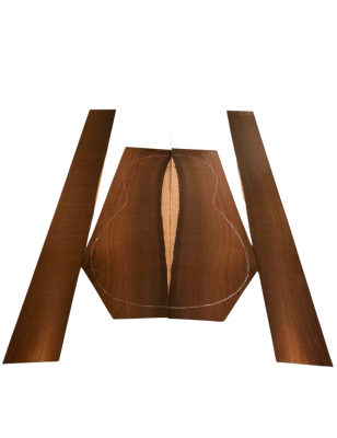 Brazilian Rosewood Set C30| Back and Sides |Classical Guitar