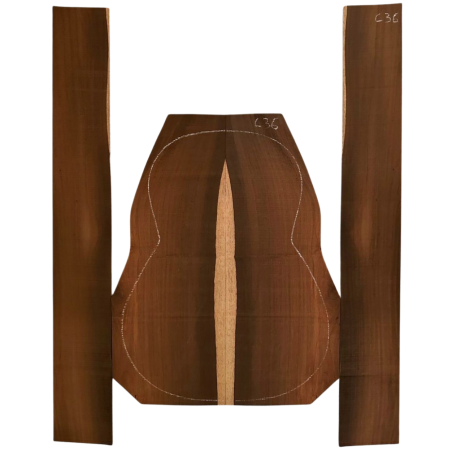 Brazilian Rosewood Set C36| Back and Sides |Classical Guitar