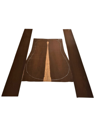 Brazilian Rosewood Set A4| Back and Sides |  Acoustic Guitar