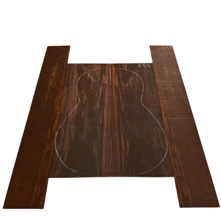 150 Years Old Brazilian Rosewood Set C45| Back and Sides |Classical Guitar